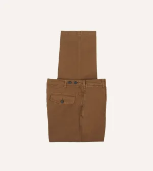 Tobacco Cotton Linen Games Trousers