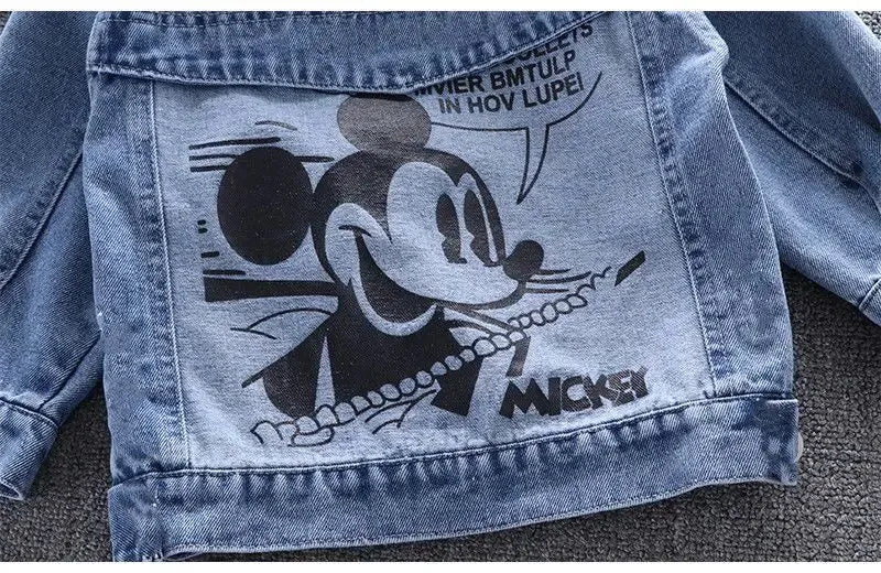 Toddler Denim Jacket Mickey Style