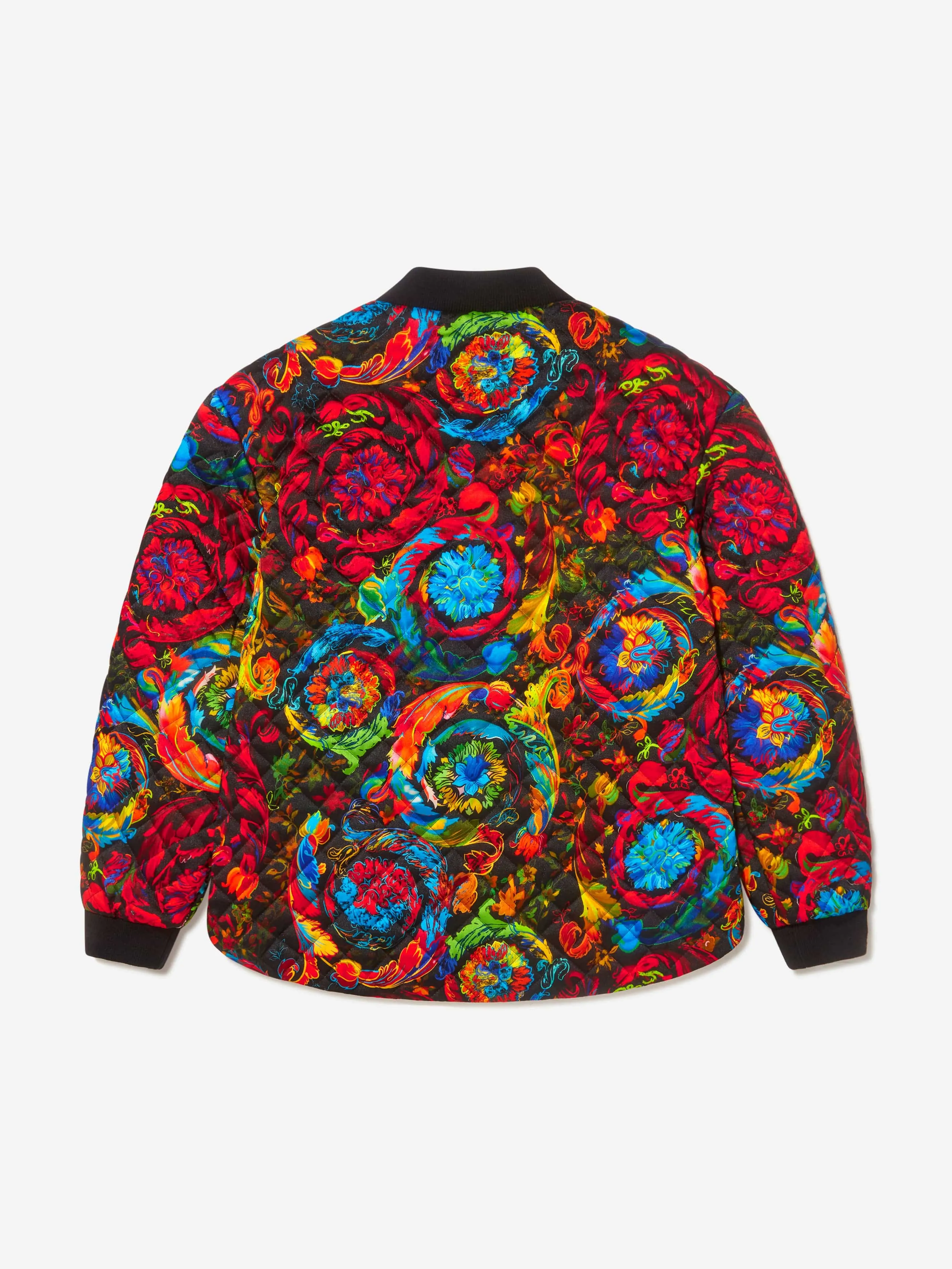 Versace Kids Kaleidoscopic Padded Jacket