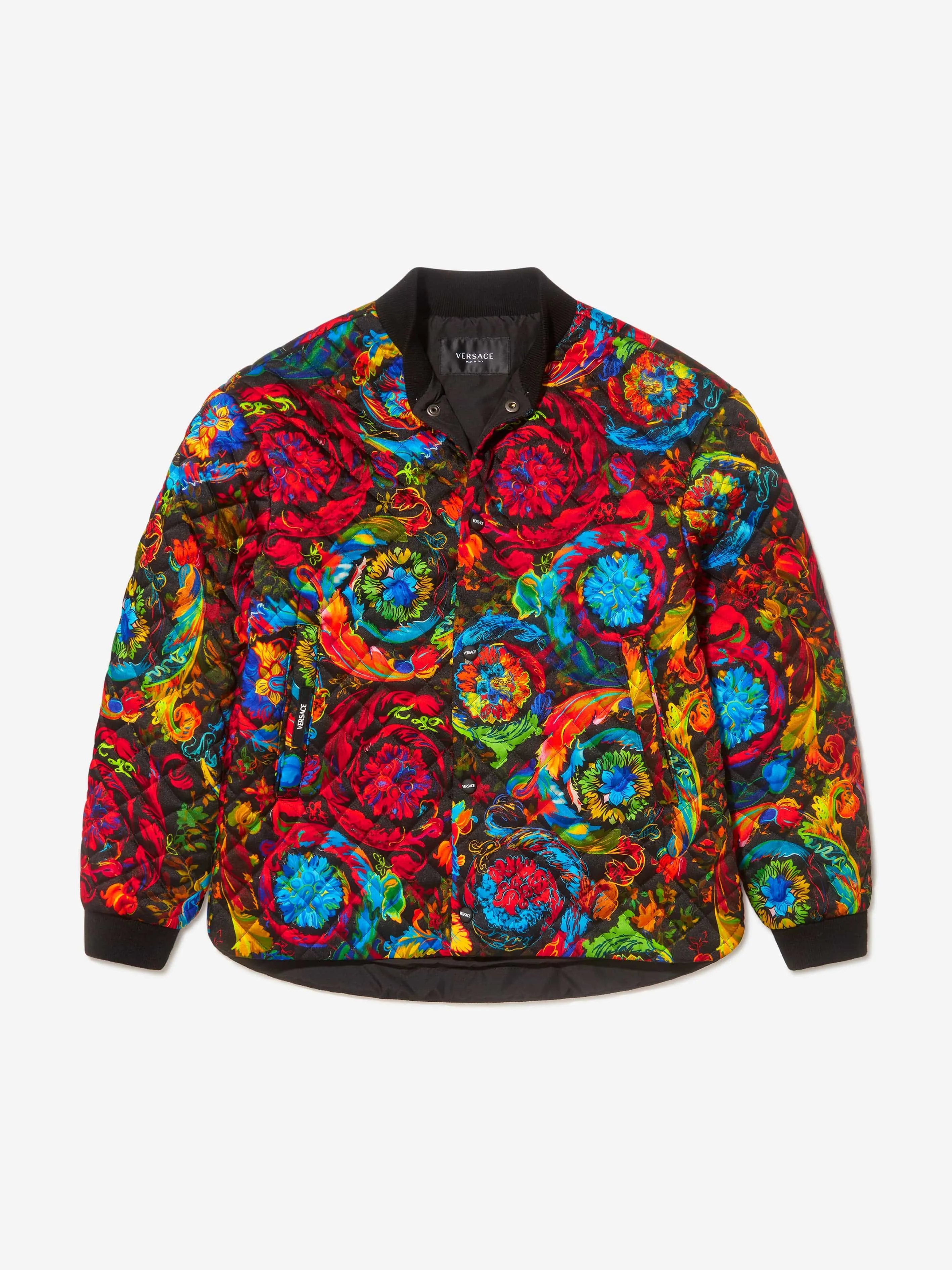 Versace Kids Kaleidoscopic Padded Jacket