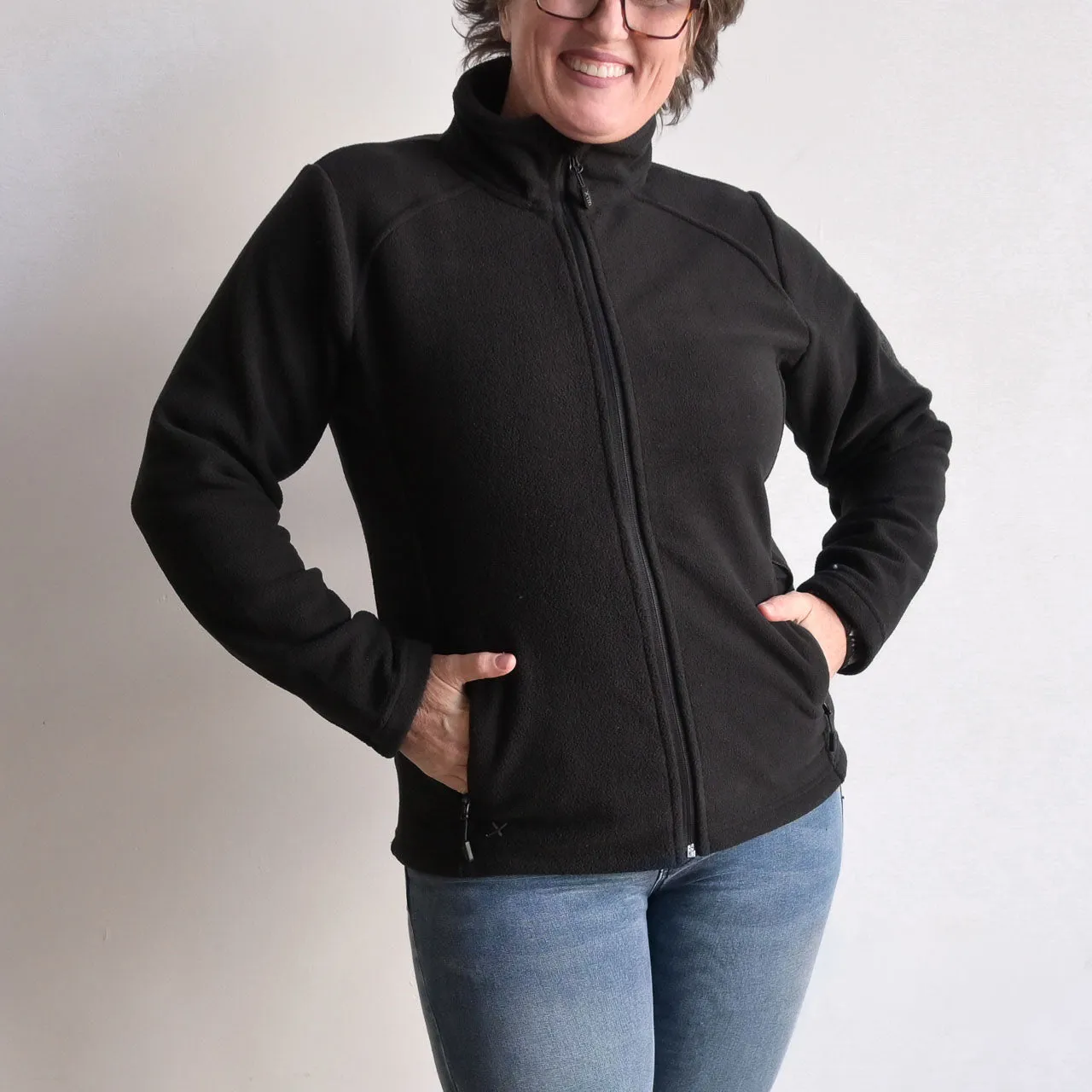 Warm Winter Fleece Zippered Jacket