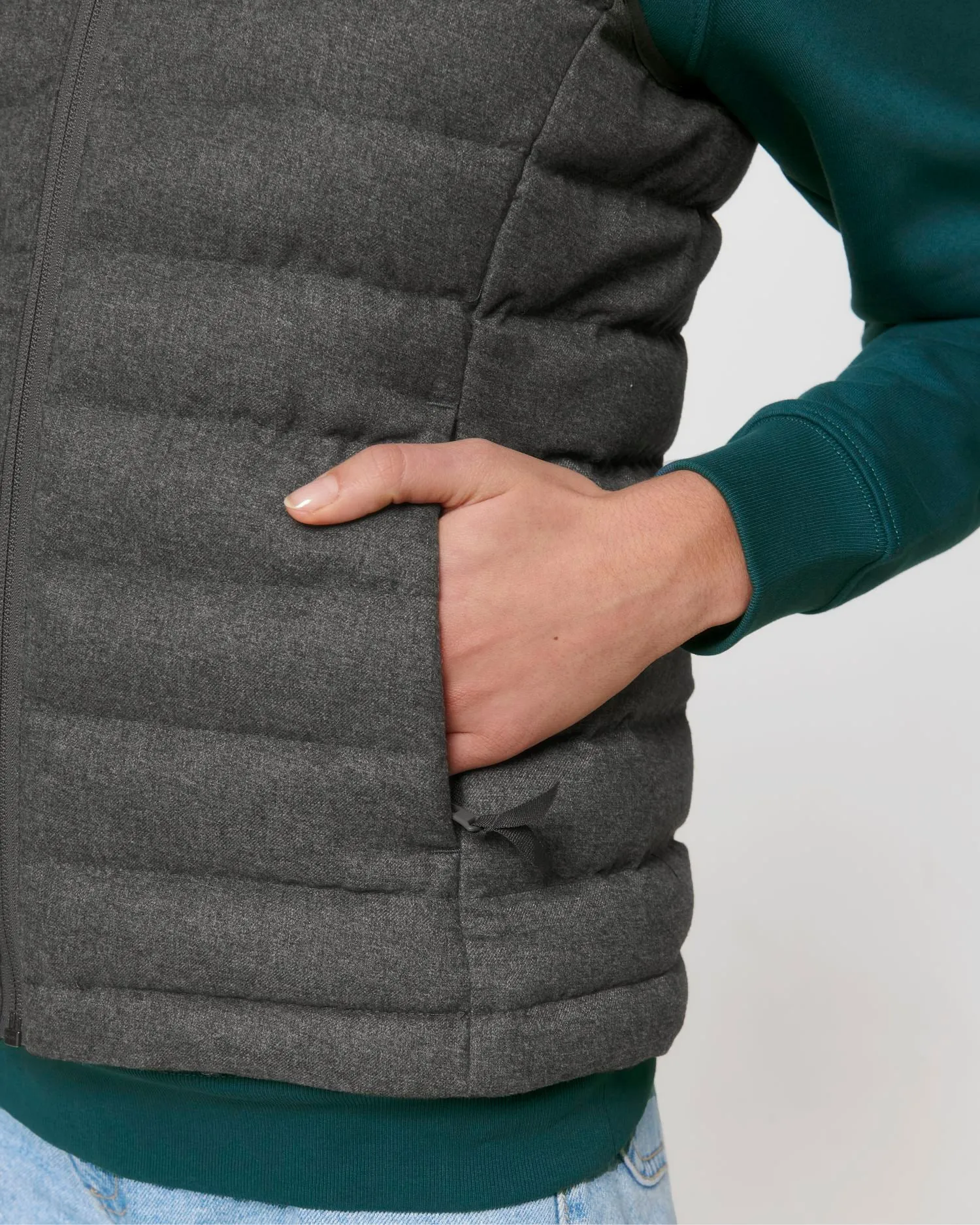 Women's Eco-Friendly Body Warmer | Stella Climber Wool-Like Jacket STJW899