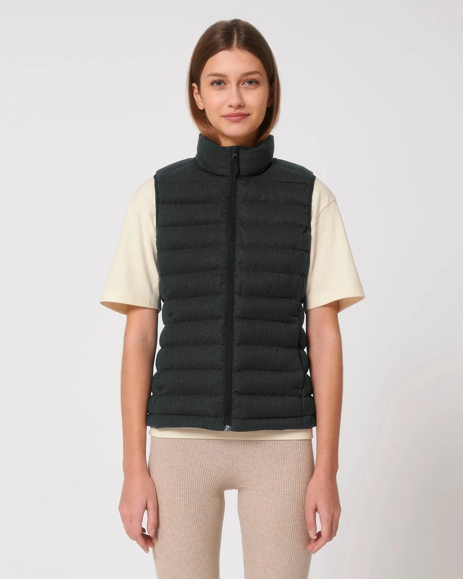 Women's Eco-Friendly Body Warmer | Stella Climber Wool-Like Jacket STJW899