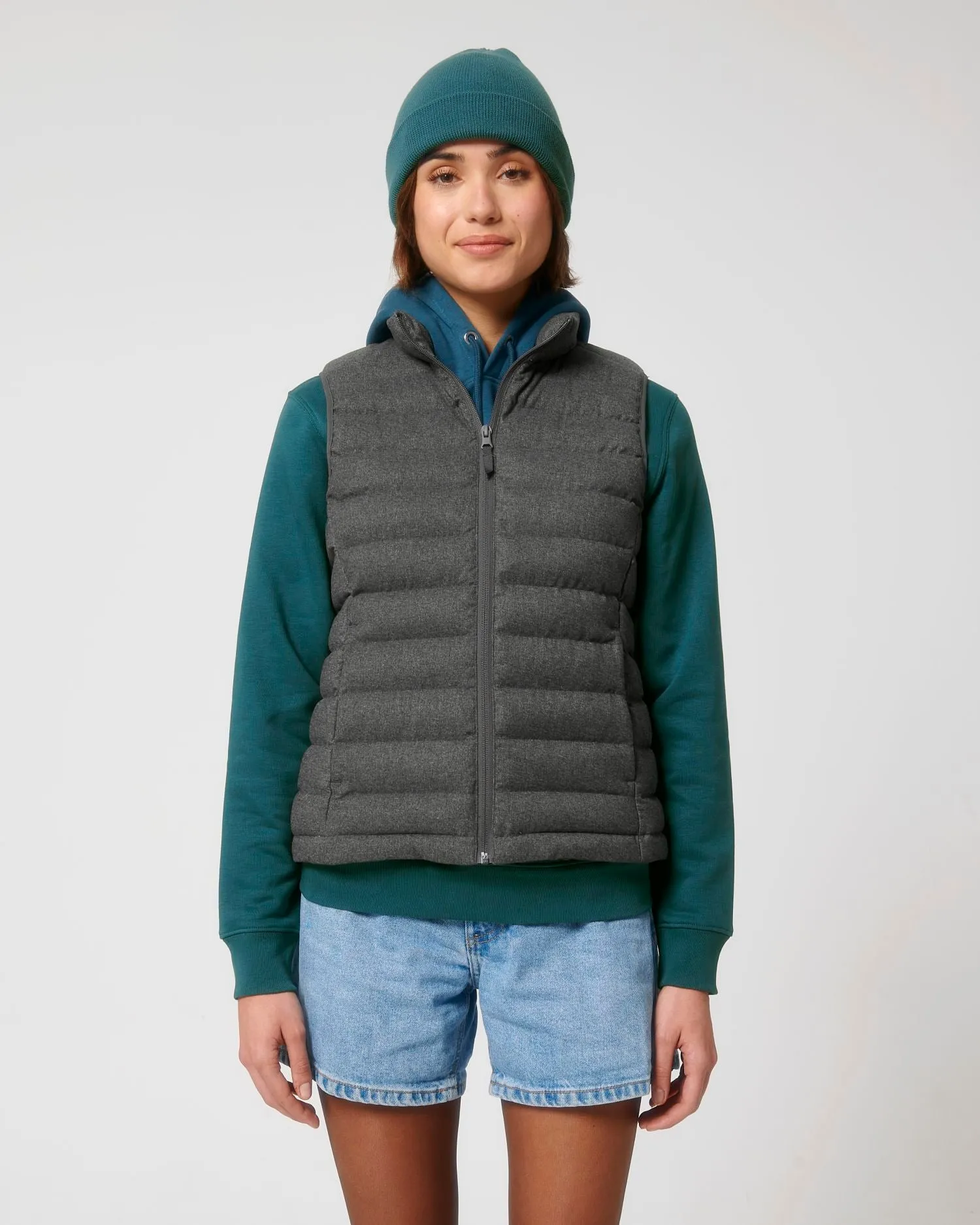 Women's Eco-Friendly Body Warmer | Stella Climber Wool-Like Jacket STJW899