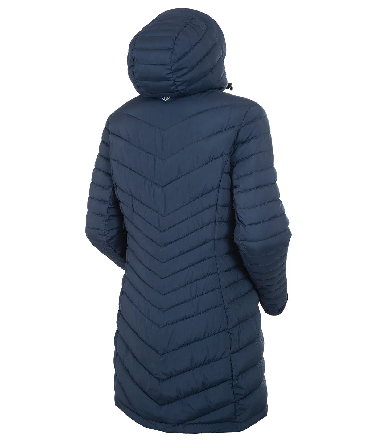 Women's Jojo Thermal Quilted Long Jacket with Hood