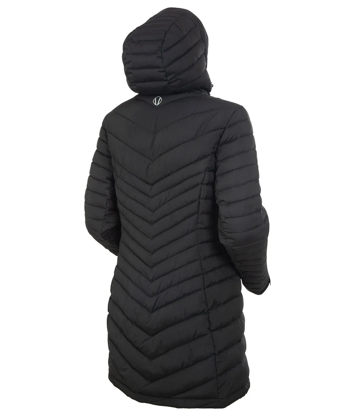 Women's Jojo Thermal Quilted Long Jacket with Hood