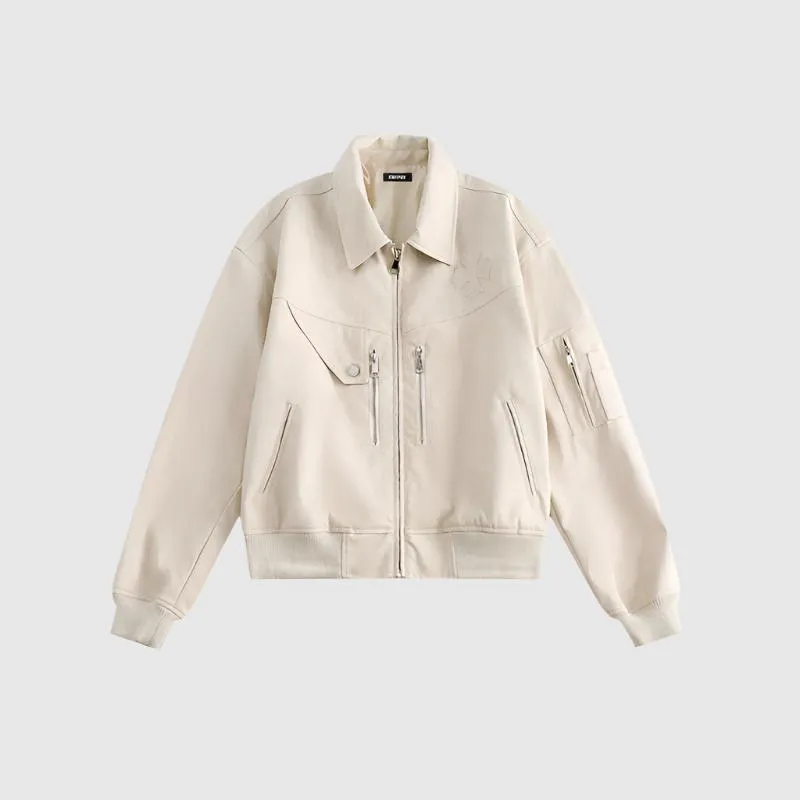 Women's Soft Fabric Bomber Jacket